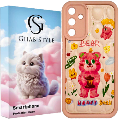 کاور گوشی موبایل قاب استایل مدل پافری طرح Sport مناسب سامسونگ Galaxy A15 4G /A15 4G