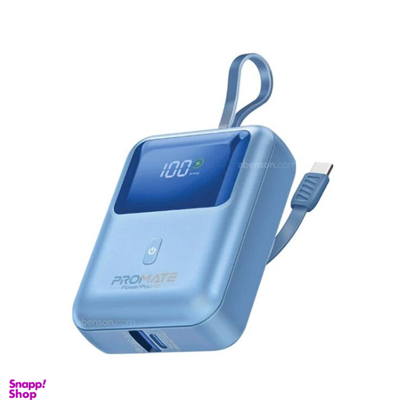 پاوربانک پرومیت مدل POWERPOD-10 ظرفیت 10000 میلی‌ آمپر ساعت