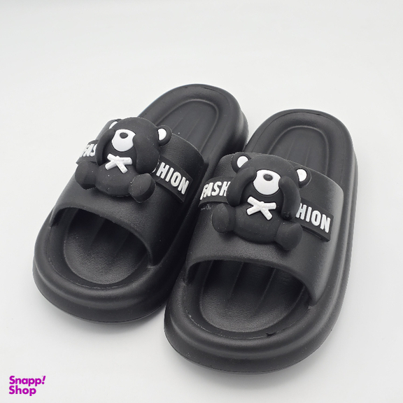 دمپایی زنانه زیتون کد 454676 رنگ مشکی