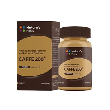 قرص نیچرز پلنتی مدلCoffe 200 بسته 60 عددی