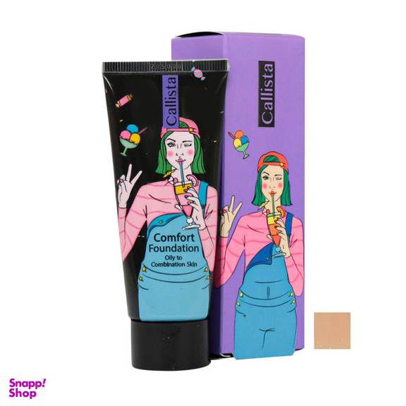 کرم پودر کالیستا مدل comfort شماره L03 حجم 35 میلی لیتر