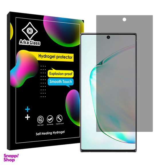محافظ صفحه نمایش حریم شخصی آرکا گلس مدل Tough مناسب گوشی موبایل سامسونگ Galaxy Note10 Plus