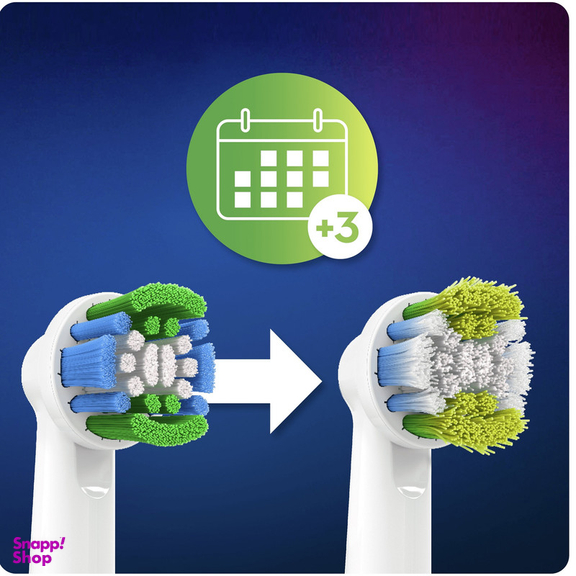 سری یدک مسواک برقی اورال بی مدل Precision Clean بسته 5 عددی