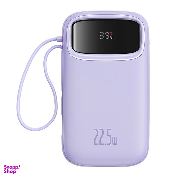 پاور بانک 22.5 وات بیسوس مدل Qpow2 P10055002113-00 ظرفیت 20000 میلی آمپر ساعت