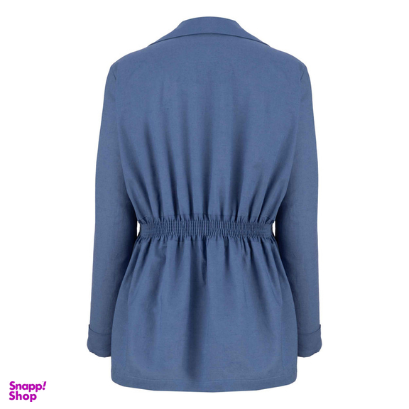 مانتو زنانه سرژه مدل 216618 رنگ آبی