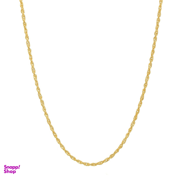 زنجیر طلا 18 عیار زنانه دیانا مدل طنابی لایت کد 20