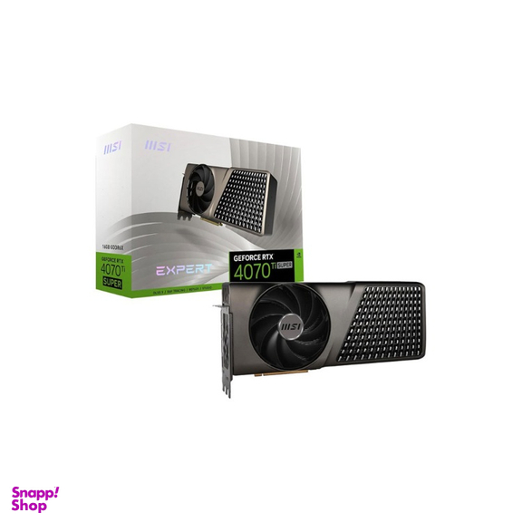کارت گرافیک ام اس آی مدل GeForce RTX 4070 Ti SUPER 16G EXPERT