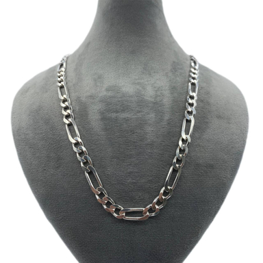 زنجیر نقره مدل فیگارو