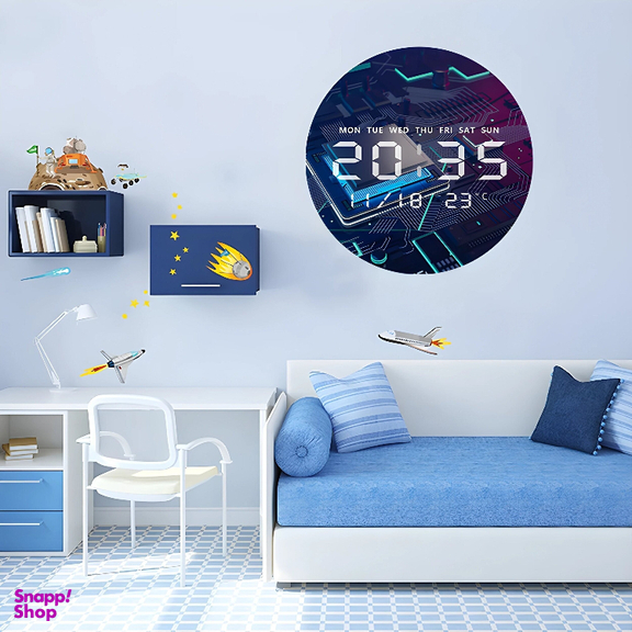 ساعت دیواری دیجیتال مدل JG1001-18