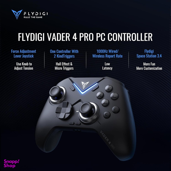 دسته بازی فلای دیجی مدل Flydigi Vader 4 Pro