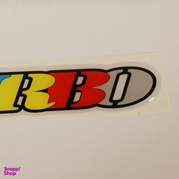 برچسب بدنه خودرو مدل ژله ای طرح توربو کد turbo-c