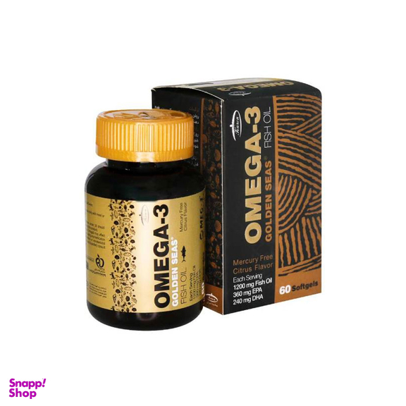 کپسول امگا 3 گلدن سیز کارن بسته ۶۰ عددی