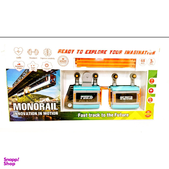 قطار مونوریل توی تویز کد 99 سایز کوچک