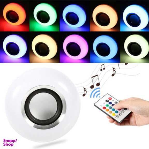 لامپ هوشمند و اسپیکر بلوتوث دیوایس کد Music Bulb