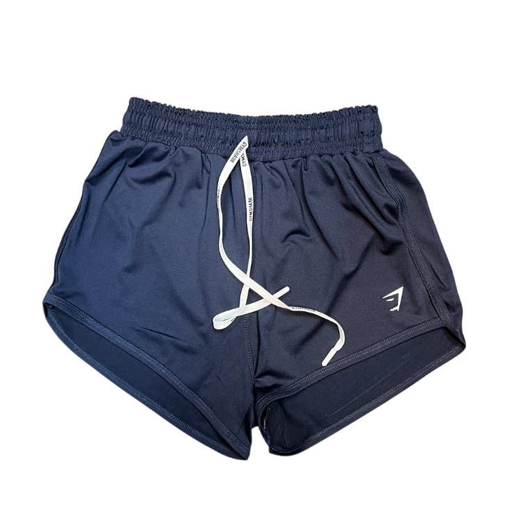 شلوارک ورزشی زنانه طرح جیمشارک کد 42101 رنگ سرمه ای