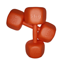 دمبل رادیس فیت مدل RPHF-5000 وزن 5 کیلوگرم بسته ۲ عددی
