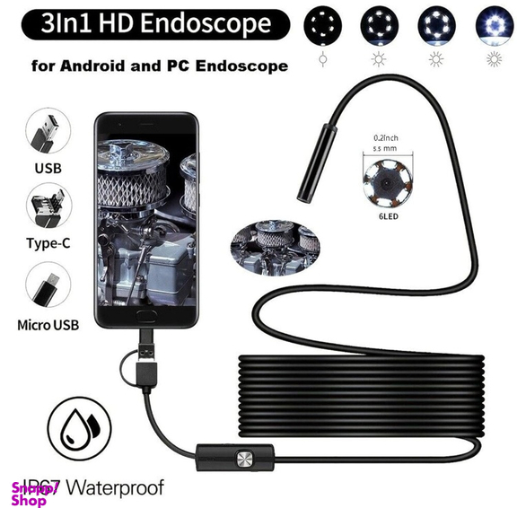 دوربین شلنگی مدل ضد آب کد 10M NEW 2025