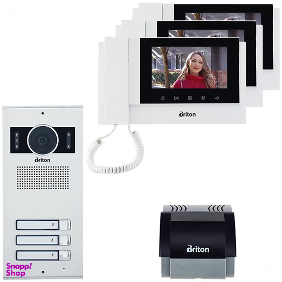 دربازکن تصویری برایتون مدل سه طبقه 7030-2003 مجموعه 5 عددی