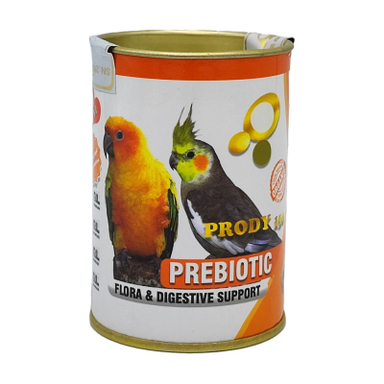 مکمل تغذیه پرنده مدل Prody 150 Prebiotic مناسب تمامی پرندگان وزن 80 گرم