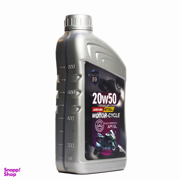 روغن موتور موتورسیکلت TK89 مدل 20w50 SL حجم 1 لیتر