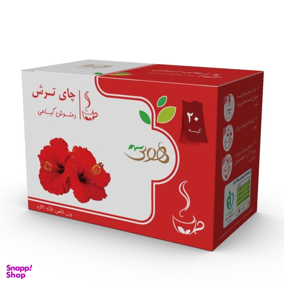دمنوش گیاهی چای ترش هوتی بسته 20 عددی