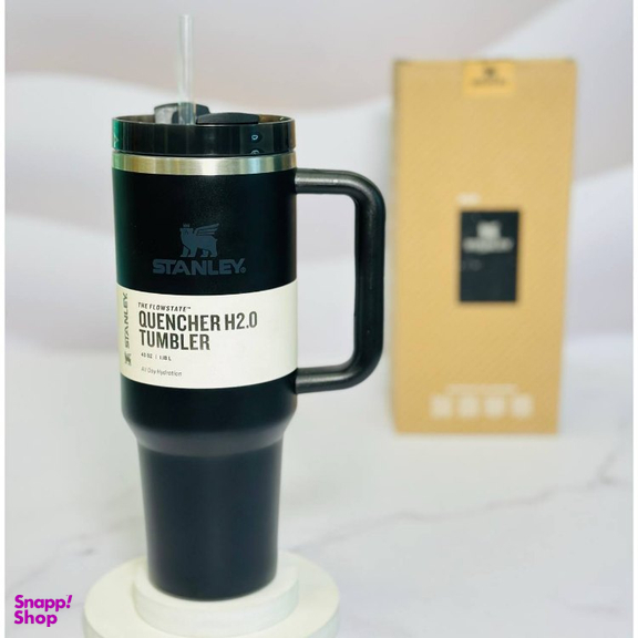 تراول ماگ دسته دار استنلی مدل quencher 1.18 گنجایش 1.18 لیتر