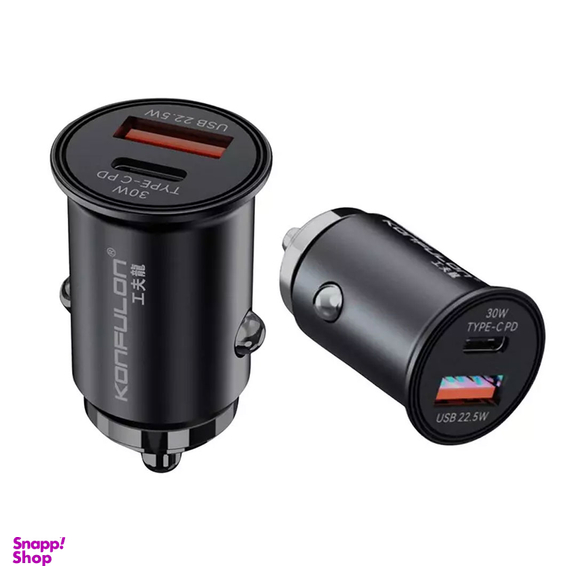 شارژر فندکی30 وات کانفلون مدل C80Q
