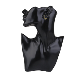 گوشواره طلا 18 عیار زنانه کاپانی مدل چشم کد KE018