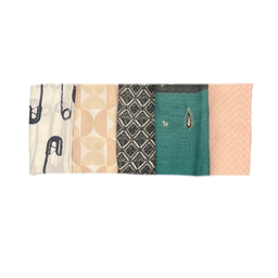 شال زنانه مدل میکس بهار کد zi5 بسته 5 عددی