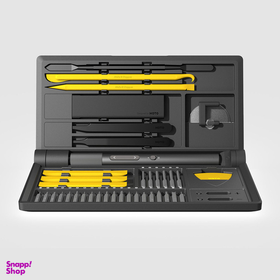 پیچ گوشتی شارژی هوتو مدل Kit Pro QWLSD012 مجموعه 46 عددی