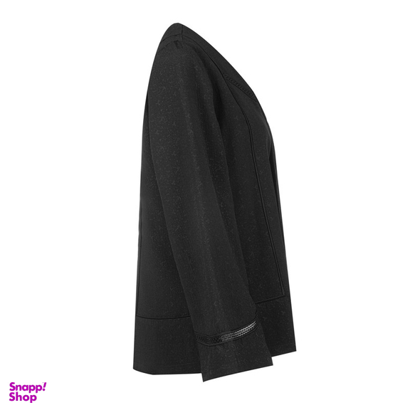 مانتو کتی زنانه سرژه مدل 216631 رنگ مشکی