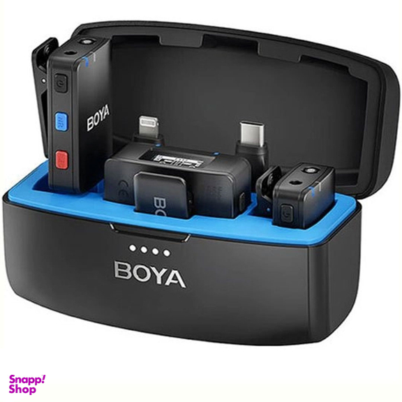 میکروفون دو کاربر بی سیم یقه ای بویا مدل Boya Boyamic