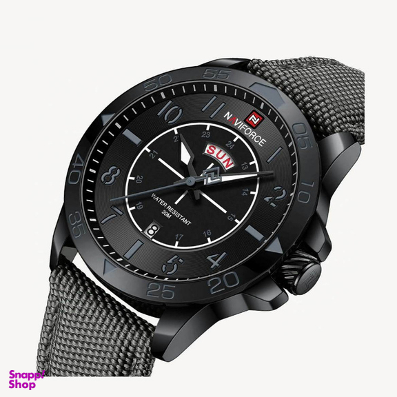 ساعت عقربه ای مردانه نیوی فورس مدل NF9204BBGY