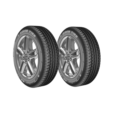 لاستیک خودرو کویر تایر مدل KB77 سایز 205/60/14 دو حلقه