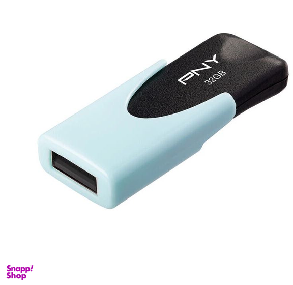 فلش مموری پی ان وای مدل Attache 4 USB 2.0 سریال FD32GATT4PAS1KA-EF ظرفیت 32 گیگابایت
