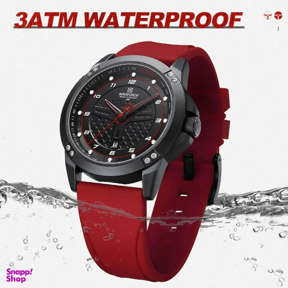 ساعت مچی عقربه ای مردانه نیوی فورس مدل NF8031 B/R/R