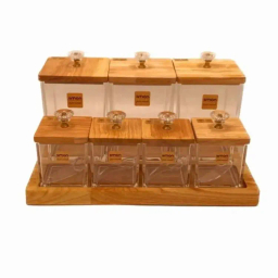 ست بانکه 7 پارچه لیمون کد 7808 به همراه استند