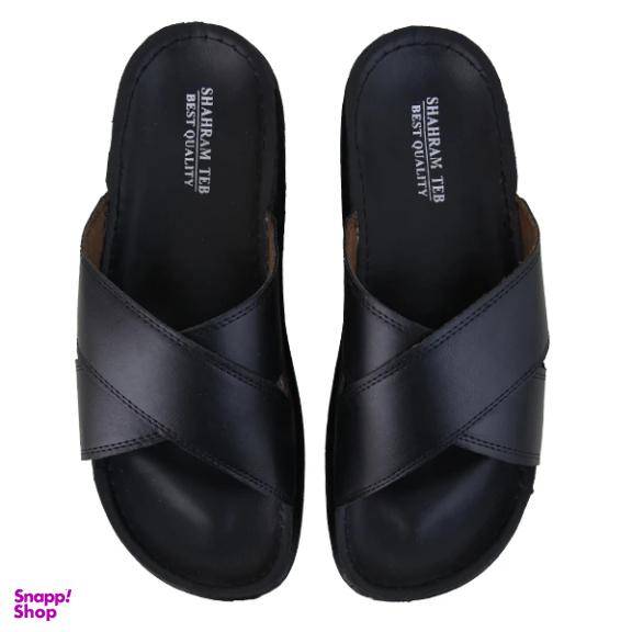 صندل مردانه شهرام طب مدل سالار رنگ مشکی