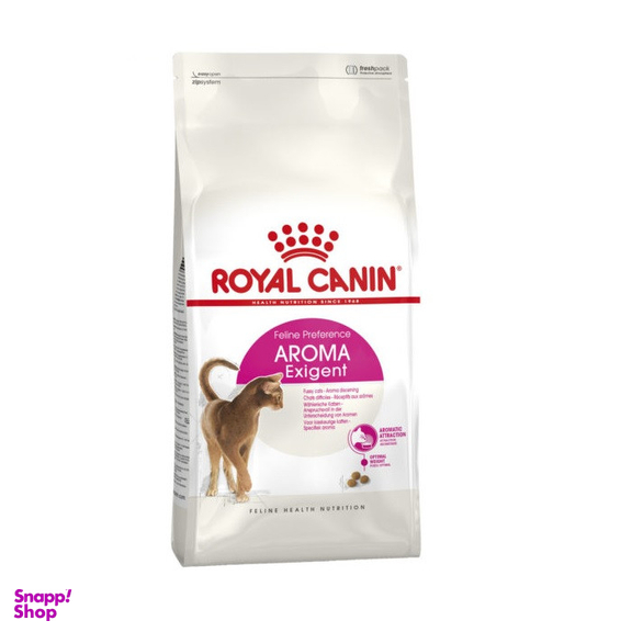 غذا خشک گربه رویال کنین مدل Aroma Exigent کد 1014 وزن 2 کیلوگرم