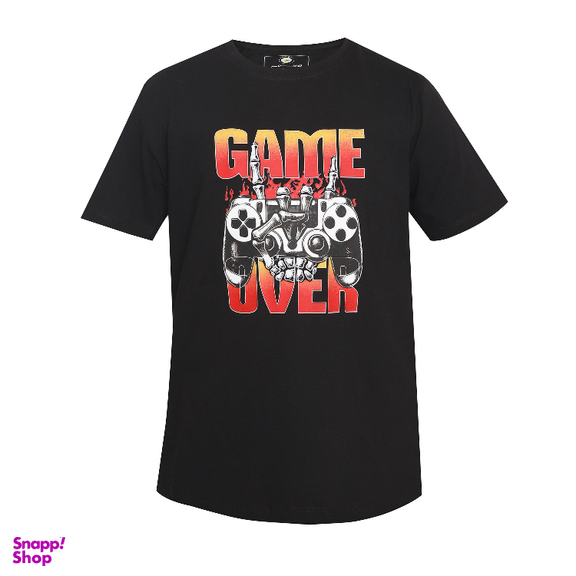 تیشرت پسرانه ترسه به نگار کد 6307 رنگ مشکی