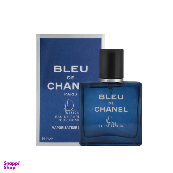 ادوپرفیوم مردانه هلثی دیزاین مدل بلو د شانل حجم 30 میلی‌لیتر