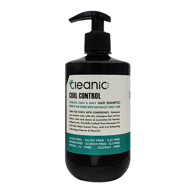 شامپو مو کلینیک کیندی مدل curl control حجم 550 میلی لیتر