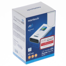 مودم روتر 4G دو سیم کارت و پاور بانک نزتک (Naztech) مدل NZT 99C