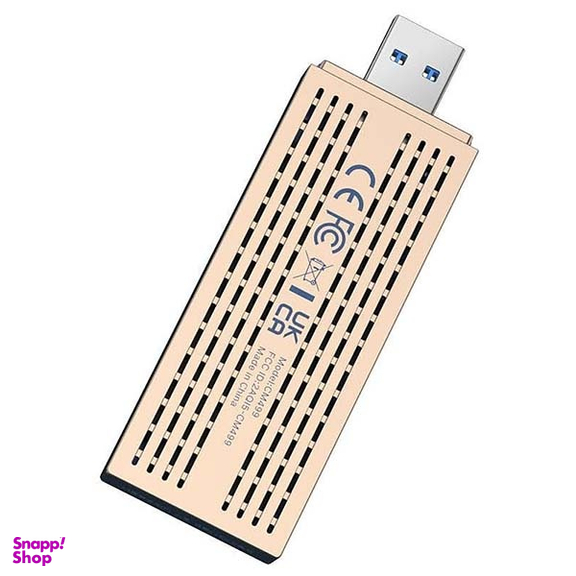 کارت شبکه بی سیم WiFi6-AX1800 دو باند USB 3.0 یوگرین مدل 90340-CM499