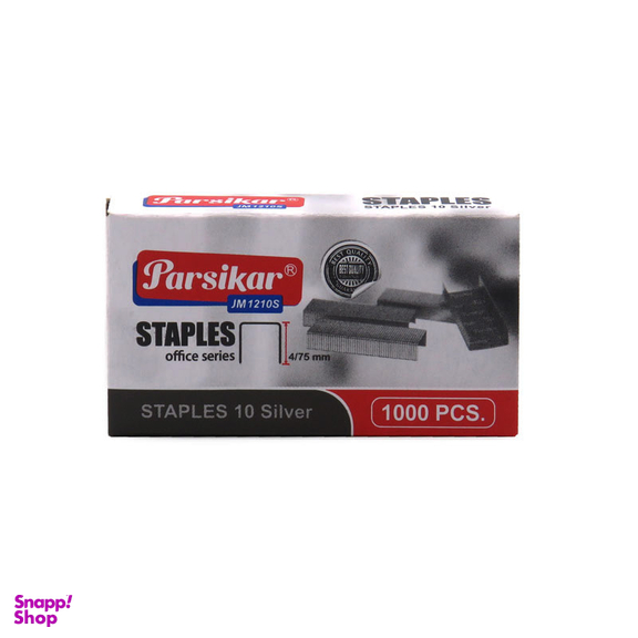 سوزن منگنه پارسیکار کد Jm1210s سایز 10 بسته 6000 عددی