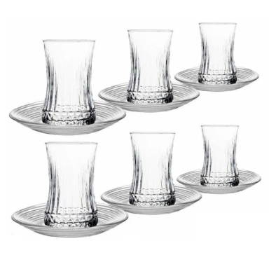 سرویس چای خوری پاشاباغچه مدل الیسا کد 7020 بسته 12 عددی