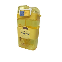 قمقمه آب مدل دو مخزنه خانواده کرومی طرح پام پام پورین گنجایش 0.5 لیتر