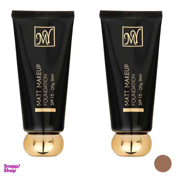 کرم پودر مای سری Black Diamond مدل Matt Makeup شماره 02 حجم 35 میلی لیتر بسته 2 عددی