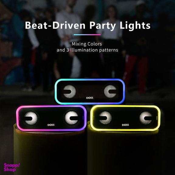 اسپیکر بلوتوثی قابل حمل داس (Doss) مدل Soundbox Pro Plus
