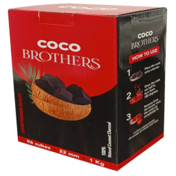 زغال نارگیل مدل کوکو وزن 1 کیلوگرم